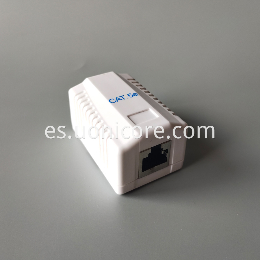 cat5e single port surface mount box